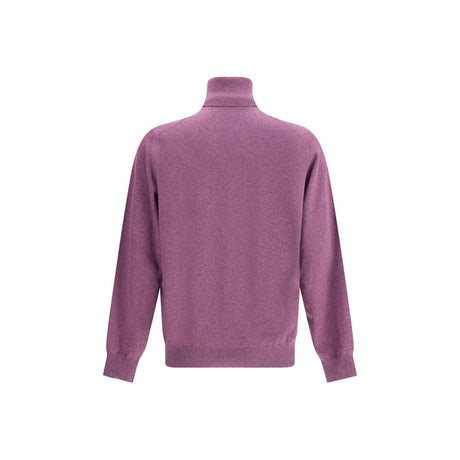 Brunello Cucinelli Purple Cashmere Cashmere Sweater