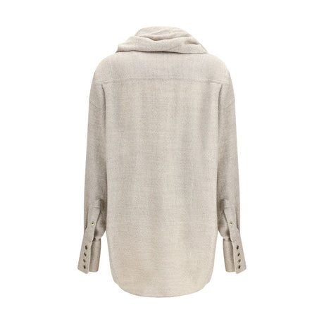 Darkpark Georgia Shirt with detachable matching scarf