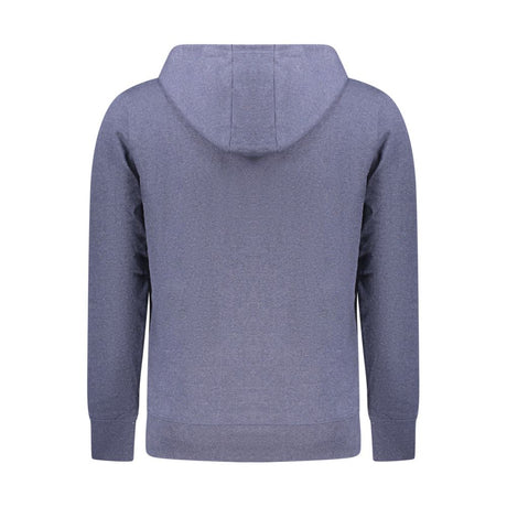 Accademia Militare Blue Cotton Men's Hooded Sweater