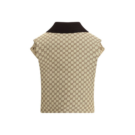 Gucci Beige Cotton Jackets And Coat