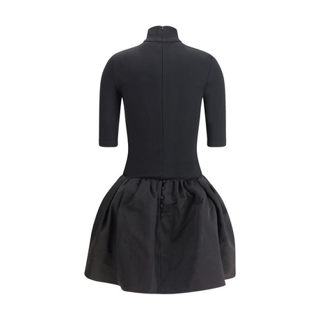 Magda Butrym High-neck puff skirt Mini Dress