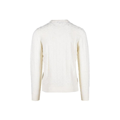 Gianni Lupo Cream Marabou Sportswear