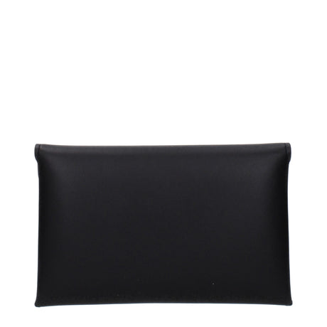 Michael Kors Black Leather Clutch Bag