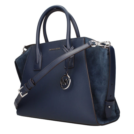 Michael Kors Blue Leather Handbags