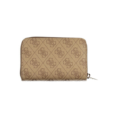 Guess Jeans Beige Polyethylene Women Wallet