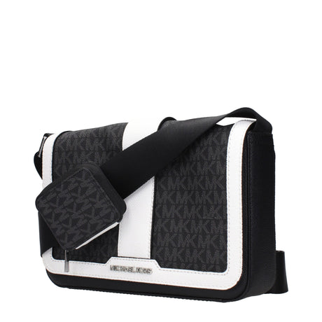 Michael Kors Black Fabric Crossbody Bag