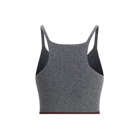 Gucci Gray Wool Top
