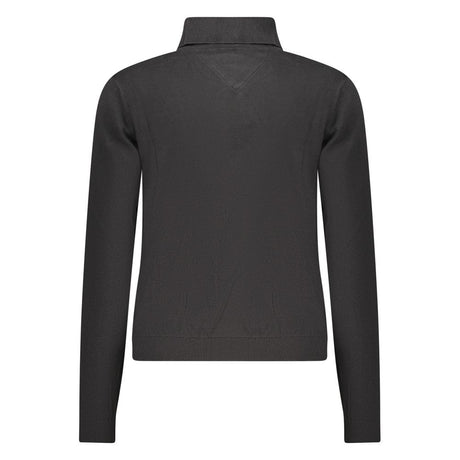 Tommy Hilfiger Black Cotton Women Sweater