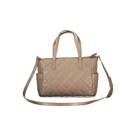 Mario Valentino Brown Polyethylene Handbag