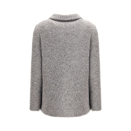 Giorgio Armani Gray Calf Leather Bos Taurus Clothing