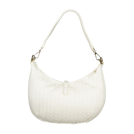 Mario Valentino White Polyethylene Handbag