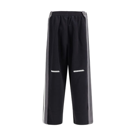 Y-3 Black Cotton Joggers (Workout Pants)