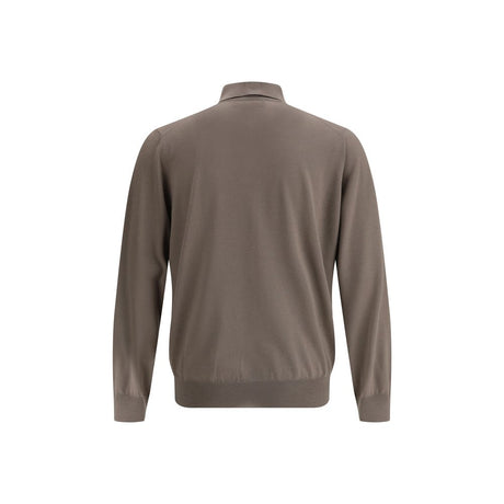 Brunello Cucinelli Bicolor Cashmere Dress Shirt