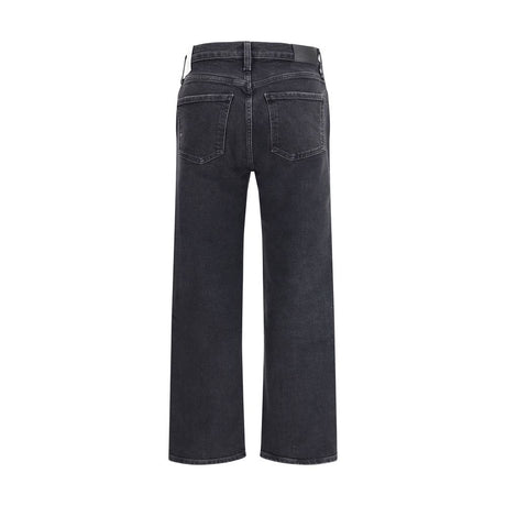 Citizens of Humanity Blue Cotton Straight-Leg Jeans