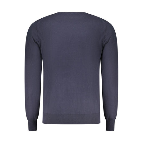 Accademia Militare Blue Cotton Men Sweater