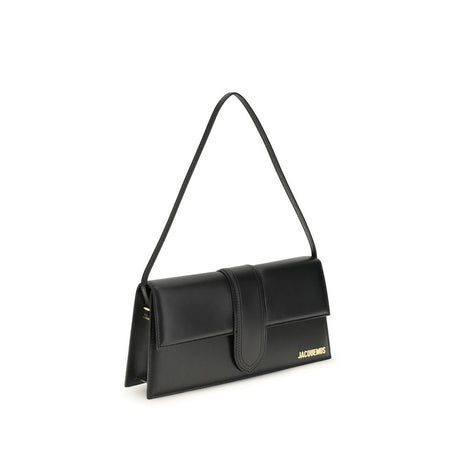 Jacquemus Black Calf Leather Bos Taurus Shoulder Bag