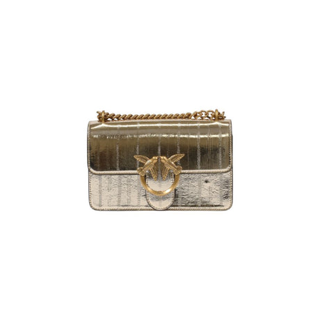 PINKO Bicolor Polyester Handbag