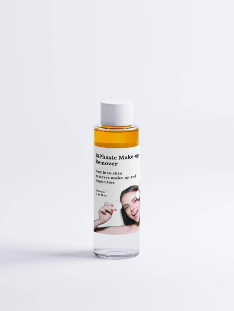 BiPhasic Make-up Remover with Organic Aloe & Hyaluronic Acid – Gentle & Effective – COSMOS NATURAL Certified, Made from Natural Ingredients in Europe by Verelé, 100 ml / 3.38 fl oz - Hilstor
