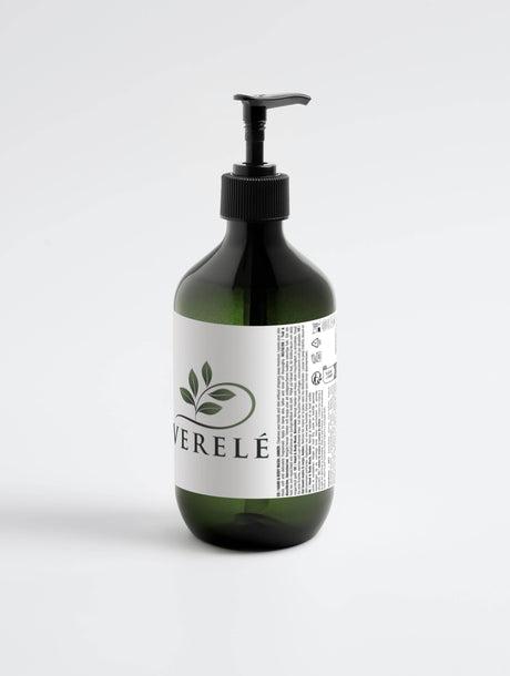 Hand & Body Wash with Organic Patchouli & Amber Vanilla – Hydrating & Vegan – COSMOS NATURAL Certified, Made in Europe by Verelé, 490 ml / 16.57 fl oz - Hilstor