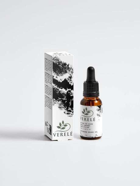 Softening Beard Oil with 1% CBD & Hemp Seed Oil – Non-Greasy & Calming – COSMOS ORGANIC Certified, Made from Natural Ingredients in Europe by Verelé, 20 ml / 0.68 fl oz - Hilstor