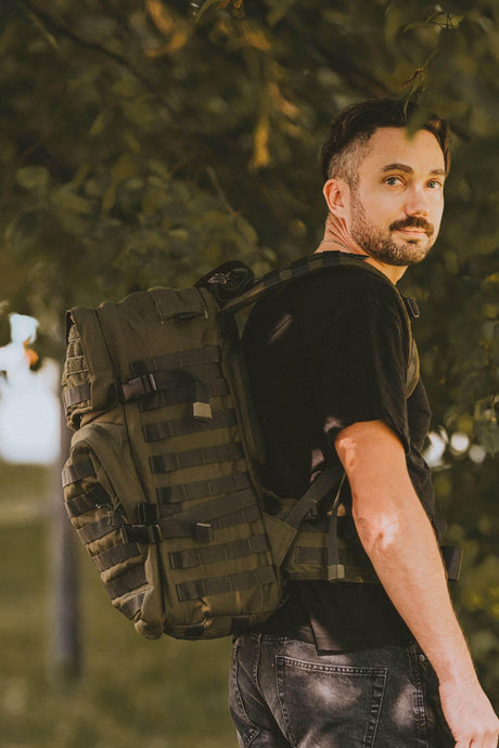 Backpack 019 – Military-Grade 35L Cordura with Molle System, Made in Europe by Galvi-Linda - Hilstor