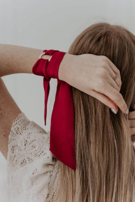 Silk Ribbon Bracelet – LOVE, Dual-Sided Engraving & Infinity Love Symbol, Gift Box Included, 90cm Satin Ribbon – Made in Europe - Hilstor