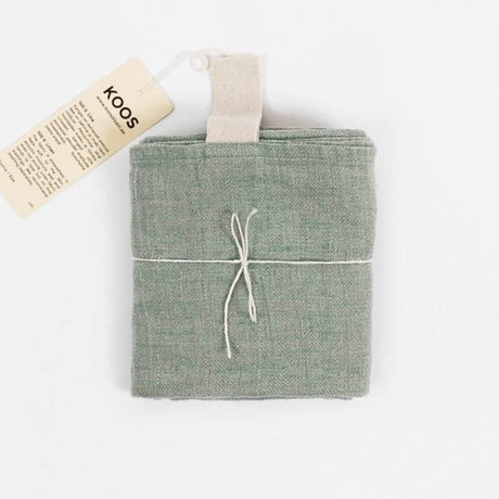 Big Linen Towel – Mint Green, Lightweight & Eco-Friendly, Made in Europe | 100% Linen Fabric - Hilstor