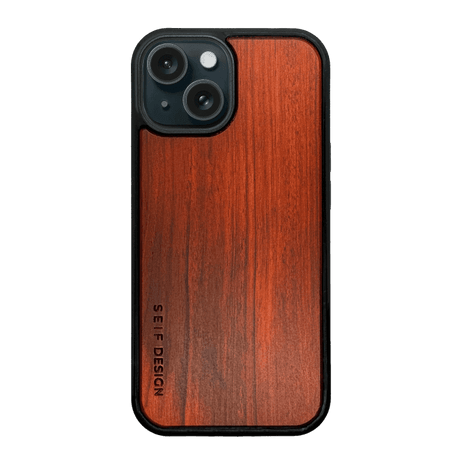 Wooden iPhone Cover – Cherry, Made in Europe | Elegant & Sustainable Phone Case - Hilstor