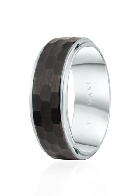 Men's Tungsten Ring Lejon – Durable & Elegant | 8mm Width, 17.38g | Made in EU - Hilstor