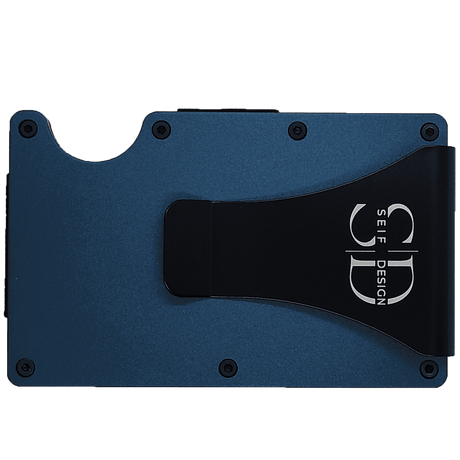 Lite Blue – Aluminum Card Holder with RFID Blocking, Made in Estonia | Minimalist & Secure Design - Hilstor