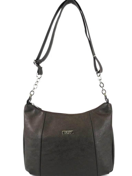 Shoulder Bag L2371 – Stylish Shoulder Bag with Chain Strap, Made in Europe - Hilstor