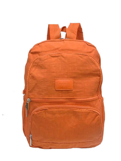 Backpack NK 1977 – Spacious Lightweight Nylon Backpack with Multiple Pockets, Made in Europe - Hilstor