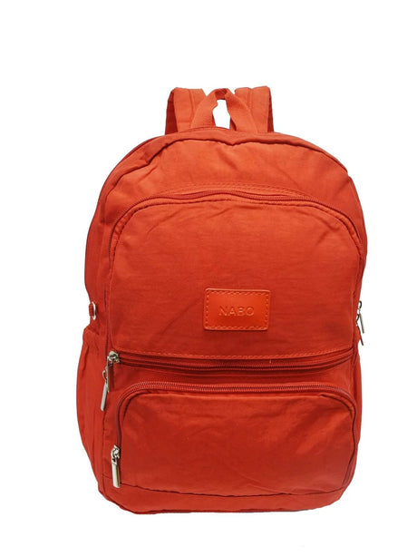 Backpack NK 1977 – Spacious Lightweight Nylon Backpack with Multiple Pockets, Made in Europe - Hilstor