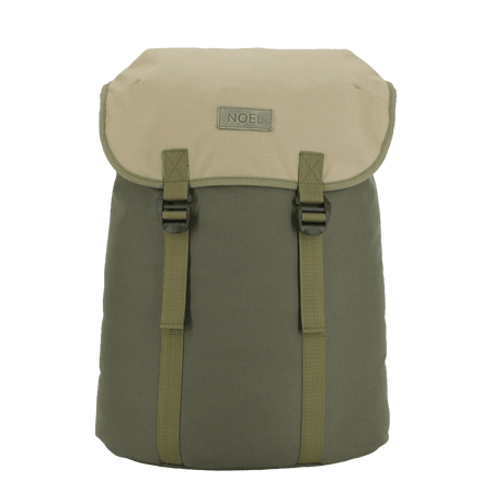 Cafe Backpack with G-hook – Khaki & Beige – Durable & Waterproof Hiking Backpack – 18L Capacity – Handmade in Europe - Hilstor