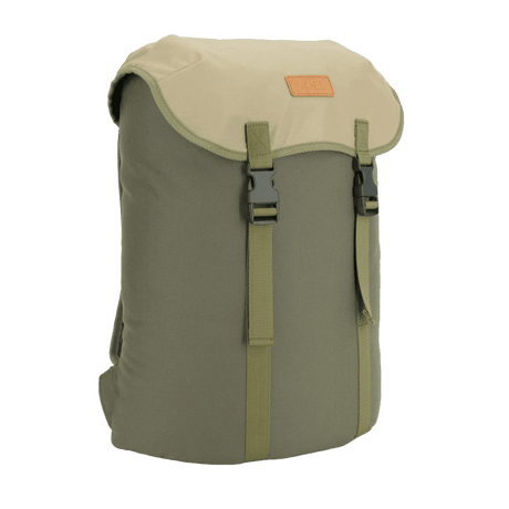 Cafe Backpack – Khaki & Beige – Durable & Waterproof Hiking Backpack – 18L Capacity – Handmade in Europe - Hilstor