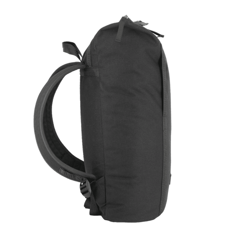 Zip Backpack with G-Hook – Black, 14L Cordura Laptop Bag, Water-Repellent & Handcrafted in Europe - Hilstor