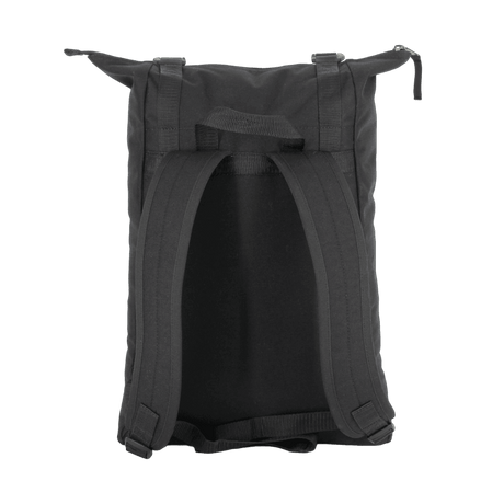 Zip Backpack with G-Hook – Black, 14L Cordura Laptop Bag, Water-Repellent & Handcrafted in Europe - Hilstor