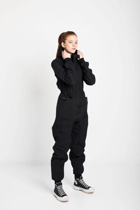 KRISTINA Softshell Overall – Waterproof & Breathable, Made in Europe | Custom-Made for Outdoor Adventures - Hilstor