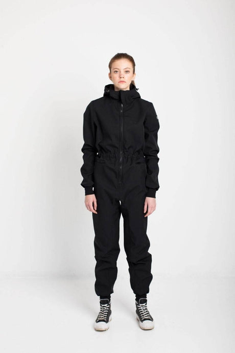KRISTINA Softshell Overall – Waterproof & Breathable, Made in Europe | Custom-Made for Outdoor Adventures - Hilstor