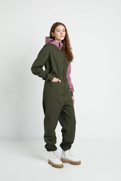 KERTTU Softshell Overall – Waterproof & Breathable, Made in Europe | Custom-Made for Outdoor Adventures - Hilstor
