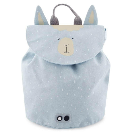 Mr Alpaca Mini Drawstring Backpack | Lightweight & Roomy Kids Bag | Water-Repellent Design | Perfect for Adventures & Snacks - Hilstor