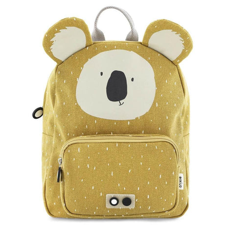 Cute Mr Koala Kids Backpack by Trixie Baby - Water-Repellent, Adjustable Straps, Perfect for School & Adventures - Hilstor
