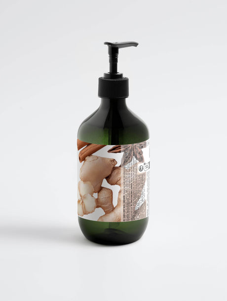 Hand & Body Wash with Organic Quince & Betaine – Ginger & Smoky Cardamom Scent – Hydrating & Vegan – COSMOS NATURAL Certified, Made in Europe by Verelé, 490 ml / 16.57 fl oz - Hilstor