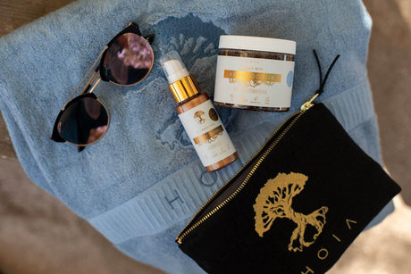 Beach Bum Anti-Cellulite Body Scrub – Nourishing Exfoliating Scrub for Smooth, Firm Skin – Made in Europe - Hilstor