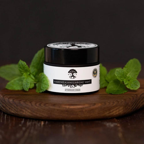 Aftershave Foam for Men 50ML – Peppermint-Scented Nourishing Mousse | Moisturizes & Softens Skin - Hilstor