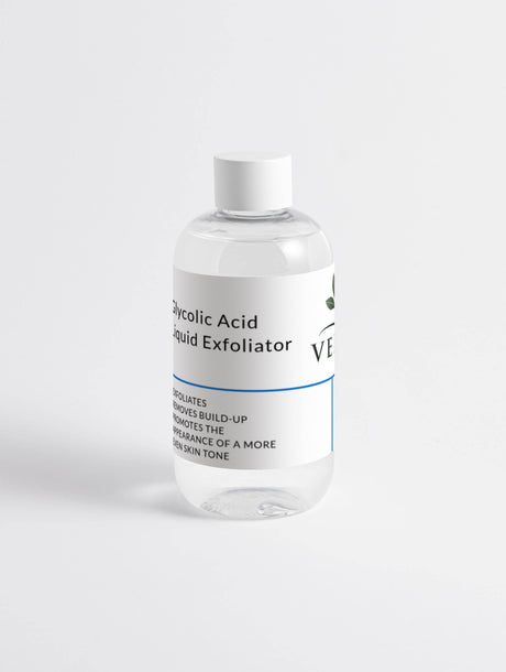 Glycolic Acid Liquid Exfoliator 3.5% with Organic Cranberry & Lingonberry Extract – Smooth & Brighten Skin – Made in Europe by Verelé, 250 ml / 8.45 fl oz - Hilstor