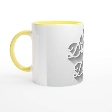 11oz Ceramic Mug - Stop dreaming start doing - Hilstor