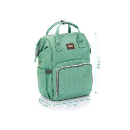 Fillikid Diaper Backpack – Mint, Spacious & Trendy | Includes Changing Pad & Stroller Attachment - Hilstor