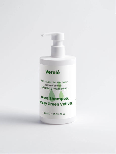 Gloss-Enhancing Shampoo with Organic Aloe, Betaine & Wheat Protein – Smooth & Full-Bodied Hair – Made in Europe by Verelé, 400 ml / 13.53 fl oz - Hilstor