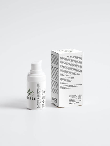 Brightening Eye Cream for Puffiness, Dark Circles & Hydration – Multi-Weight Hyaluronic Acid – COSMOS NATURAL Certified, Made in Europe by Verelé, 15 ml / 0.51 fl oz - Hilstor